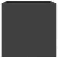 Кашпа, черна, 49x47x46 см, стомана