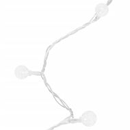 Светещи топки стрингове 40 м 400 LED студено бели 8 функции