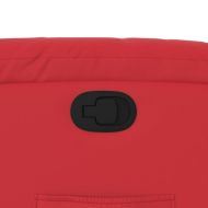 Наклоняем стол, червен, изкуствена кожа