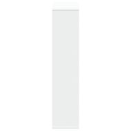 Библиотека, бяла, 63x20x90 см, инженерно дърво