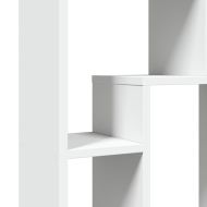 Библиотека, бяла, 63x20x90 см, инженерно дърво