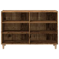 Сайдборд, старо дърво, 103,5x35x70 см, инженерно дърво