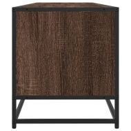 ТB шкаф, кафяв дъб, 180x40x46 см, инженерно дърво