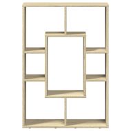 Библиотека, сонома дъб, 63x20x90 см, инженерно дърво