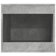 Заграждение за котешка тоалетна 47x59x42 см инженерно дърво