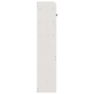 Горна табла с място за съхранение, 75 см, масивно дърво бор