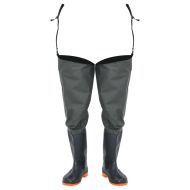 Дълги ботуши за риболов, тъмнозелени, размер 40