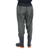 Панталони за риболов с ботуши, тъмнозелен, размер 39