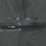 Гащеризон за риболов с ботуши и колан, тъмнозелен, размер 43