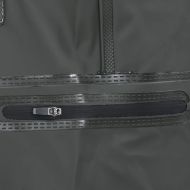 Гащеризон за риболов с ботуши и колан, тъмнозелен, размер 45