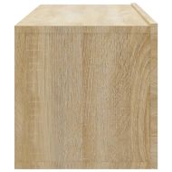 Стенни ТВ шкафове 2 бр дъб сонома 100x30x30 см инженерно дърво