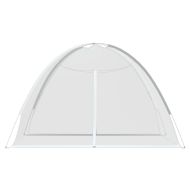 Мрежа срещу комари Монголия с врати 220 mesh бял 200x180x135 см