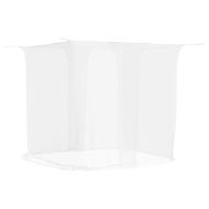 Висяща мрежа против комари 156 mesh бял 220x150x180 см