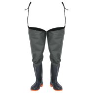 Дълги ботуши за риболов, тъмнозелени, размер 39