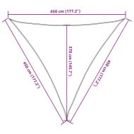 Платно-сенник, 160 г/м², черно, 4,5x4,5x4,5 м, HDPE