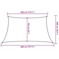 Платно-сенник, 160 г/м², черно, 3/4x2 м, HDPE