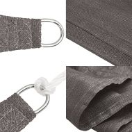 Слънцезащитно платно, HDPE, квадратно, 3.6х3.6 м, черно