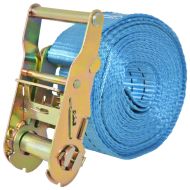 Укрепващ колан с тресчотка, 10 бр, 2 тона, 6мх38мм, син