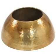 Маса за кафе, кован алуминий, 70x30 см, месинг