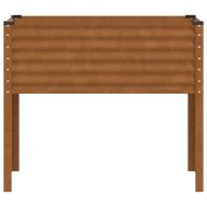 Градинска саксия 100x45x90 см, устойчива на атмосферни влияния стомана