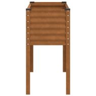 Градинска саксия 100x45x90 см, устойчива на атмосферни влияния стомана