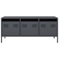 ТВ шкаф, антрацит, 101,5x39x43,5 см, студеновалцувана стомана