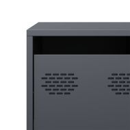 ТВ шкаф, антрацит, 101,5x39x43,5 см, студеновалцувана стомана