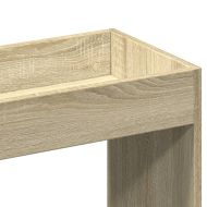 Висок шкаф, дъб сонома, 63x33x100 см, инженерно дърво