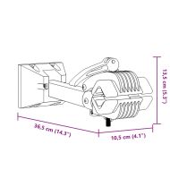 Стойка за ремонт на велосипеди, стенна, сгъваема, стомана