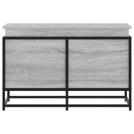 Кутия за съхранение, сив сонома, 80x40x51,5 см, инженерно дърво