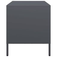 ТВ шкаф, антрацит, 68x39x43,5 см, студеновалцувана стомана