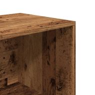 Пейка за обувки, старо дърво, 105x35x35 см, инженерно дърво