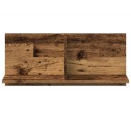 Стенен шкаф, 70x16,5x30 см, старо дърво, инженерно дърво