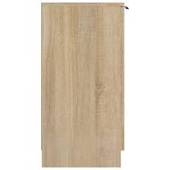 Шкаф за обувки, сонома дъб, 59x35x70 см, инженерно дърво