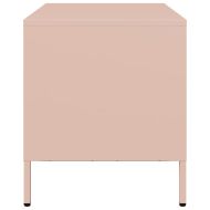 ТВ шкаф, розов, 68x39x43,5 см, студеновалцувана стомана