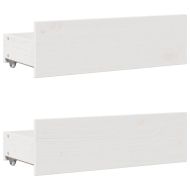 Рамка за легло без матрак с чекмеджета 160x200 см, бор масив