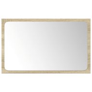 Комплект шкафове за баня от 3 части дъб сонома инженерно дърво