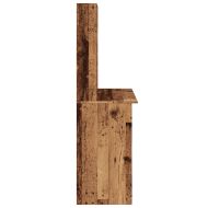 Бюро с рафтове, старо дърво, 102x45x148 см, инженерно дърво