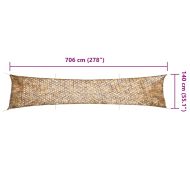 Камуфлажна мрежа с чанта за съхранение, 706x140 см, пясъчен