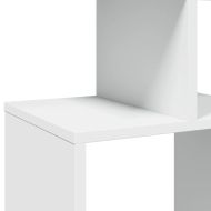 Библиотека, бяла, 92x29x188 см, инженерно дърво