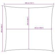 Платно-сенник, Оксфорд текстил, правоъгълно, 2,5x3 м, бяло