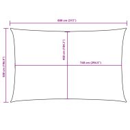 Платно-сенник, Оксфорд текстил, правоъгълно, 5x8 м, бяло