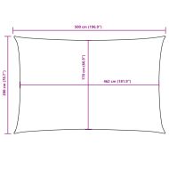 Платно-сенник, Оксфорд плат, правоъгълно, 2x5 м, тъмнозелено