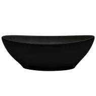 Комплект мебели за баня от две части, керамика, бял