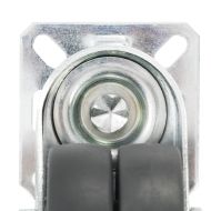 24 бр двуколесни въртящи се колела, 50 мм