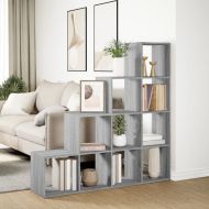 Разделител за стая / библиотека 4 нива 131,5x29x131,5 см