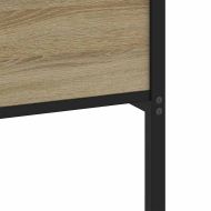 Метална рамка за легло, без матрак, сонома дъб, 160x200 см