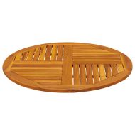 Плот за маса, Ø90x2,2 см, кръгъл, акациево дърво масив