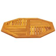 Плот за маса 90x90x2,2 см осмоъгълен масивна дървесина акация