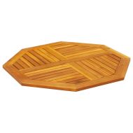Плот за маса 90x90x2,2 см осмоъгълен масивна дървесина акация